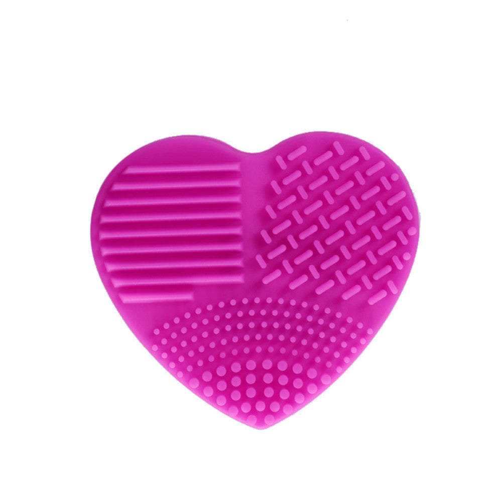 Silicone Heart Shaped Makeup Brush