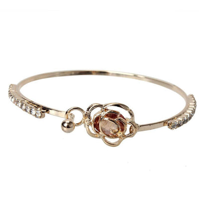 Camellia Cuff Bracelet