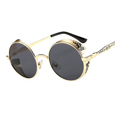 Vintage Round Mirror Sunglasses