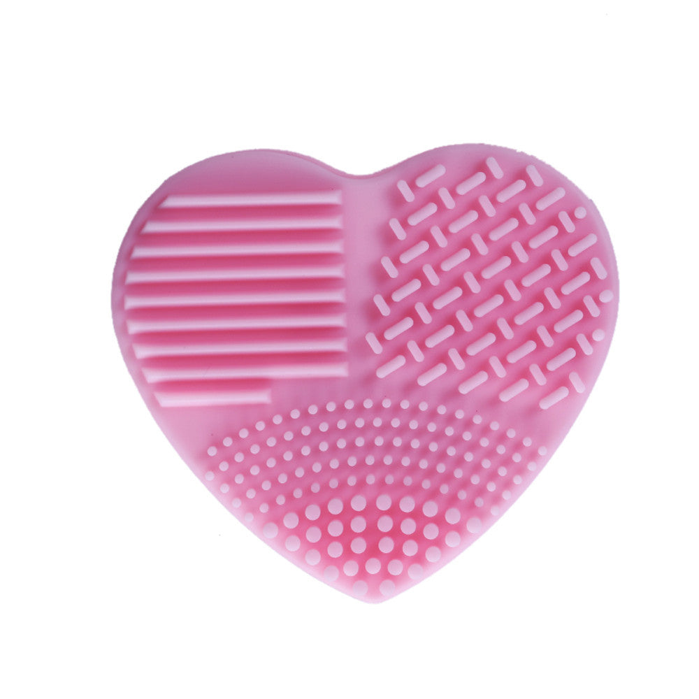 Silicone Heart Shaped Makeup Brush