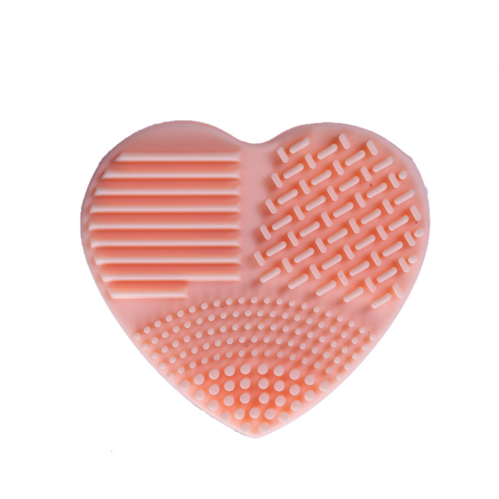 Silicone Heart Shaped Makeup Brush