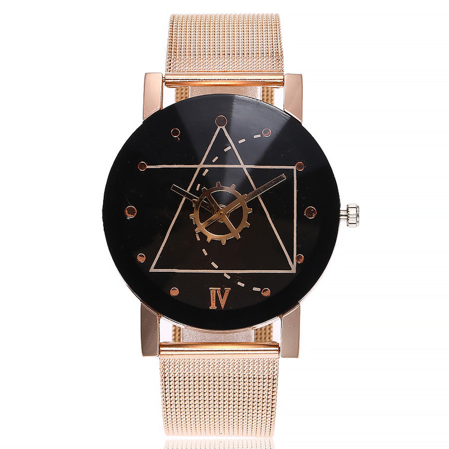 Marble Strap Analog Watch